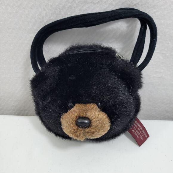 Bearington Collection Bear Purse Black Bear Tote Small 52724-3PL5 - Picture 6 of 6